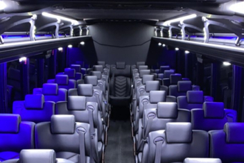 Riverside Charter Bus Interior