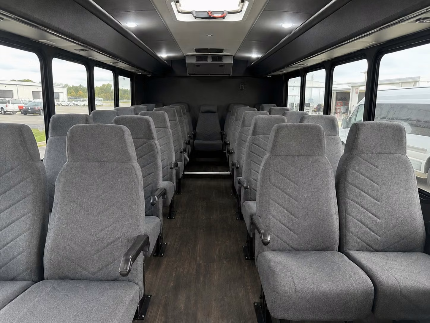20 passenger minibus inside