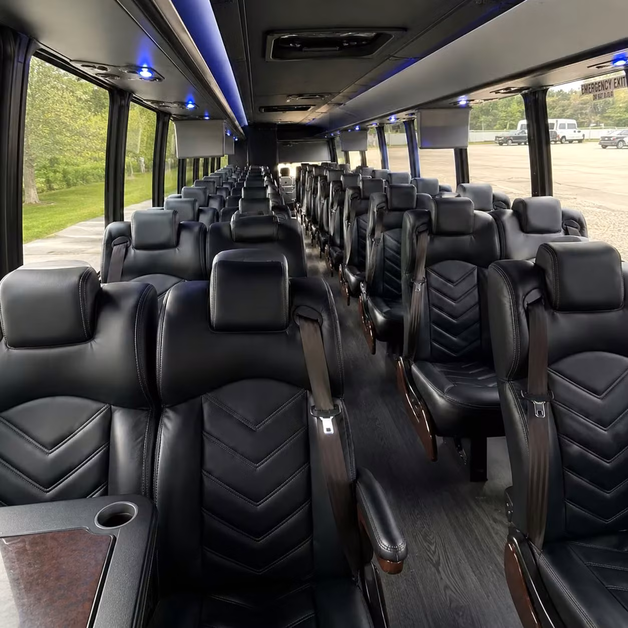 35 passenger minibus inside