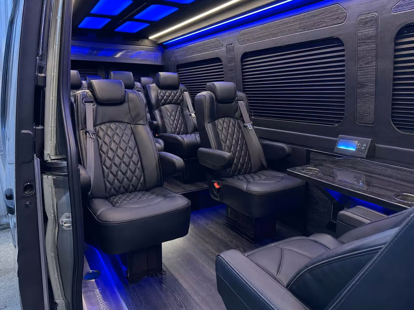 sprinter van transportation for groups and events across riverside