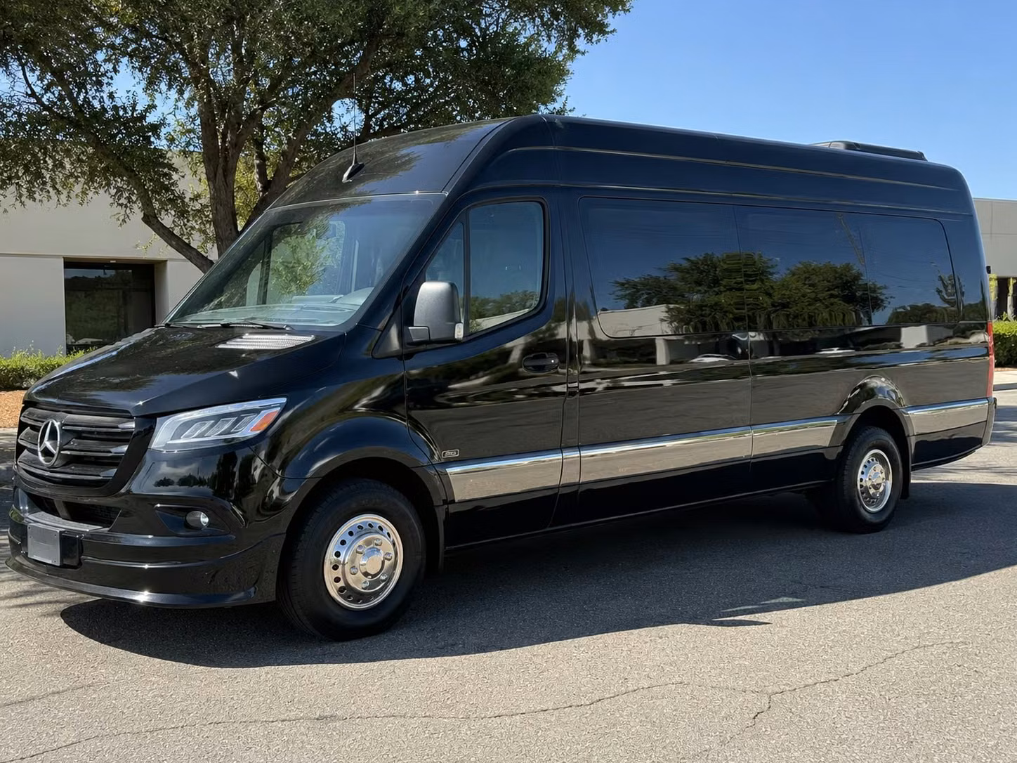 sprinter van with driver